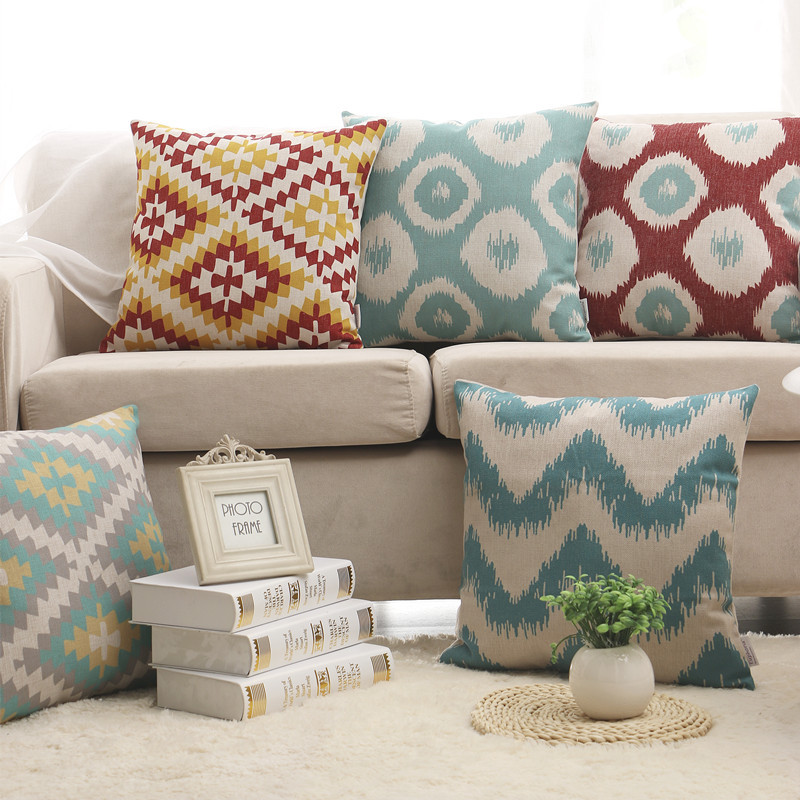 Cotton and Linen Pillow