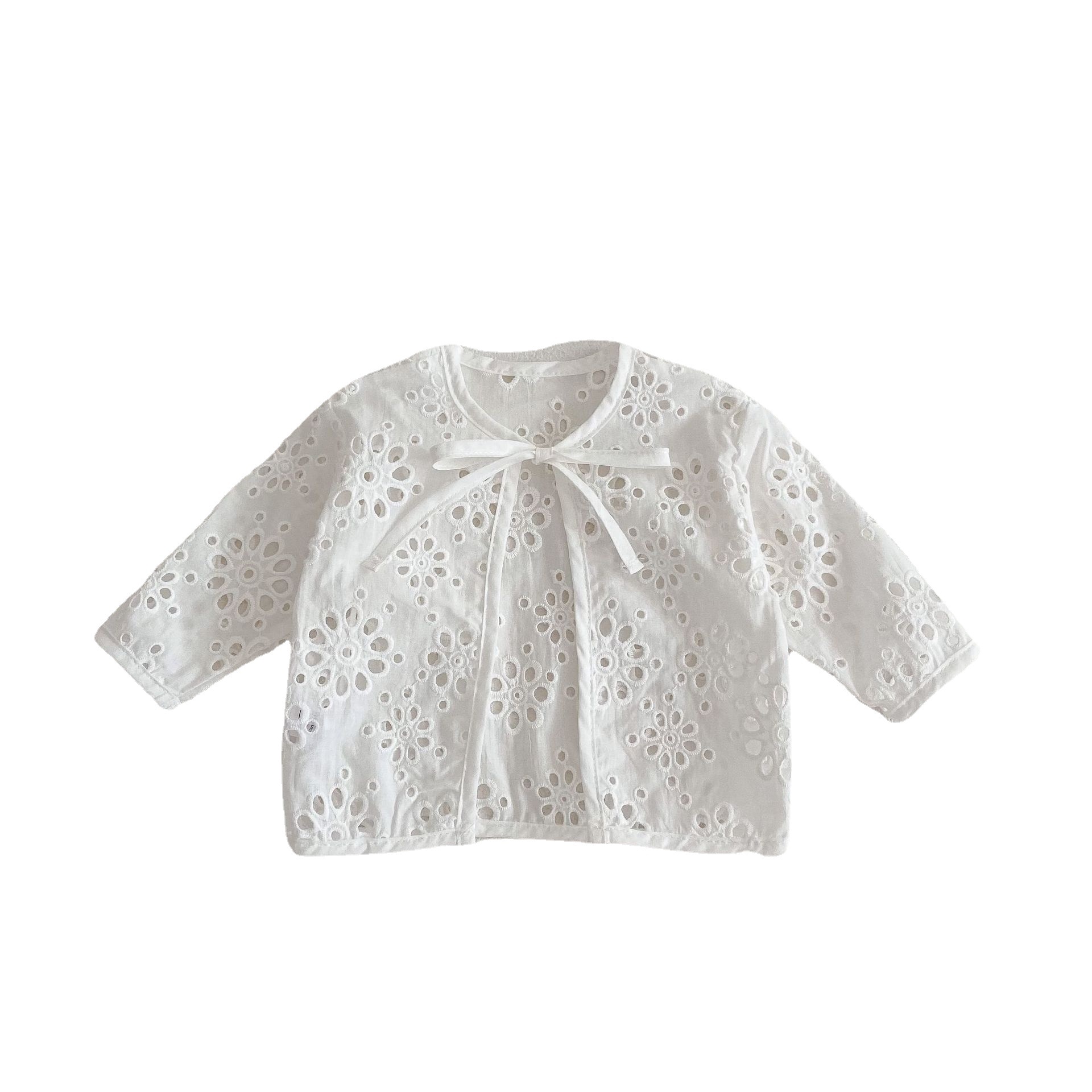 Girls Fashion Long Sleeve Thin Small Coat Image 6