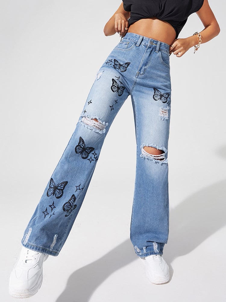 Explosion Style Jeans Image 4