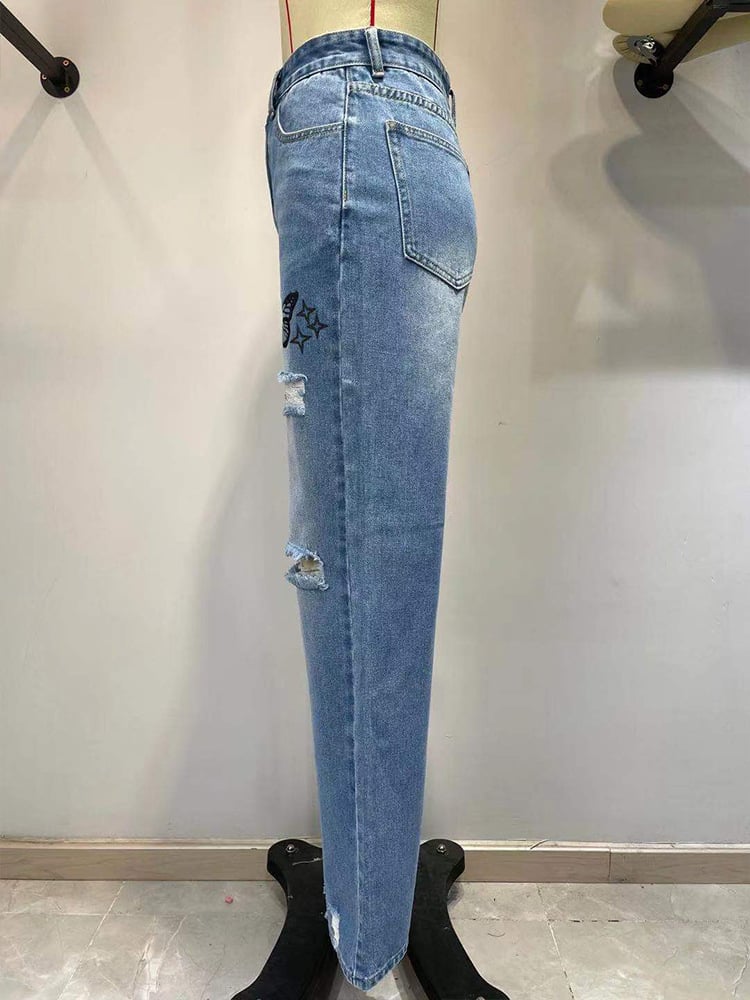 Explosion Style Jeans Image 3