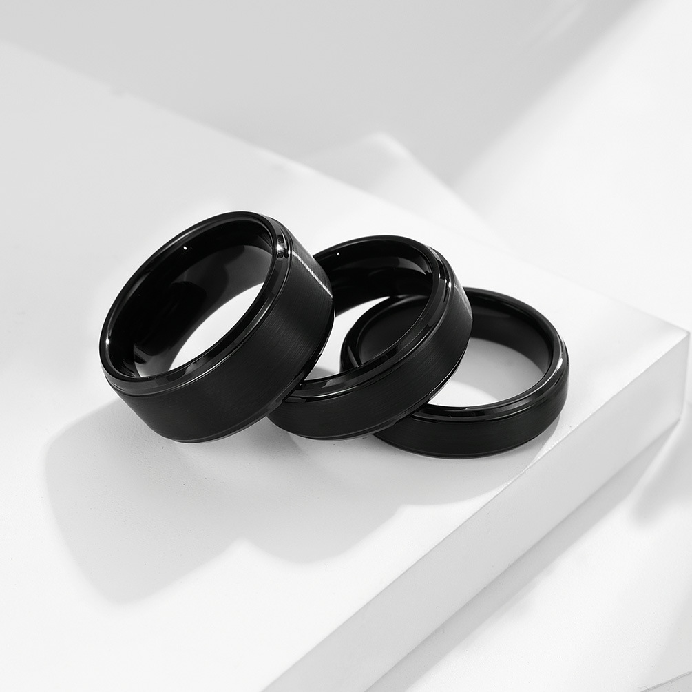 Stylish Tungsten Steel Ring