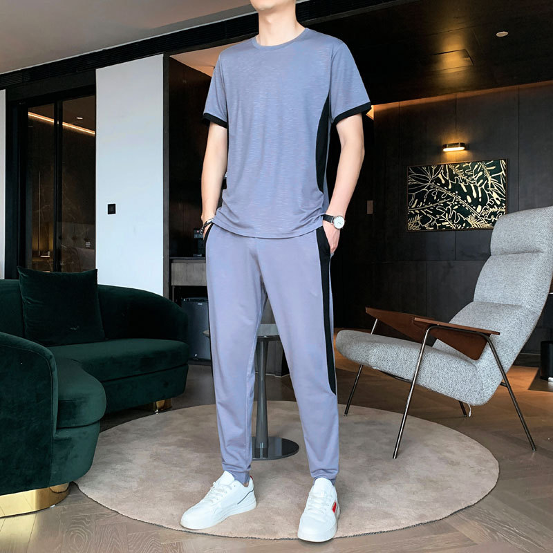 Men's T-shirt Sport Suit Image 4