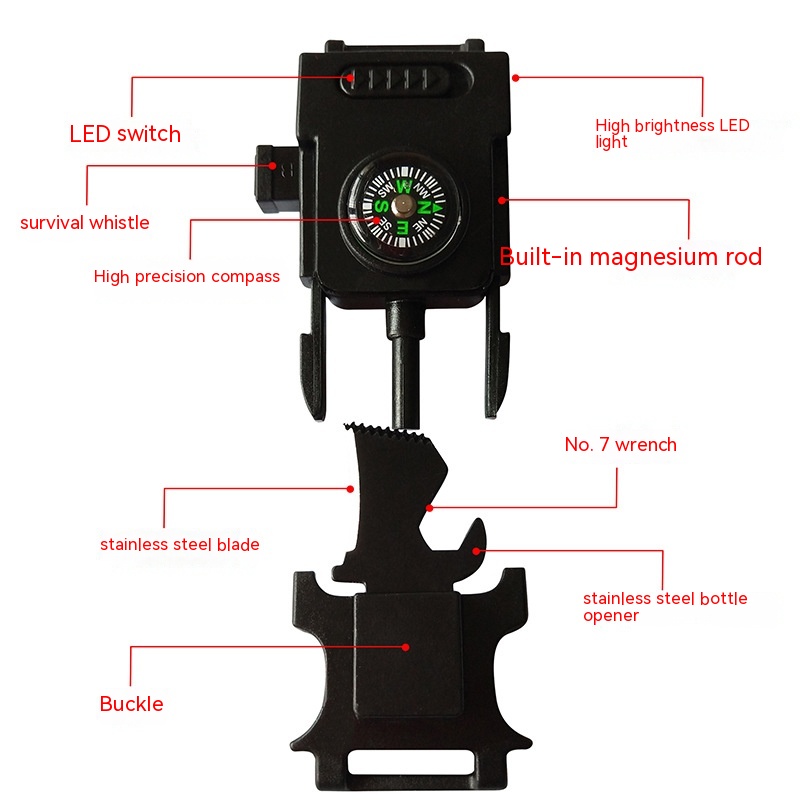 Outdoor Survival Watch 8
