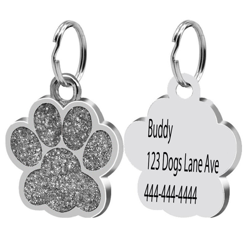 Colorful Dog ID Tag