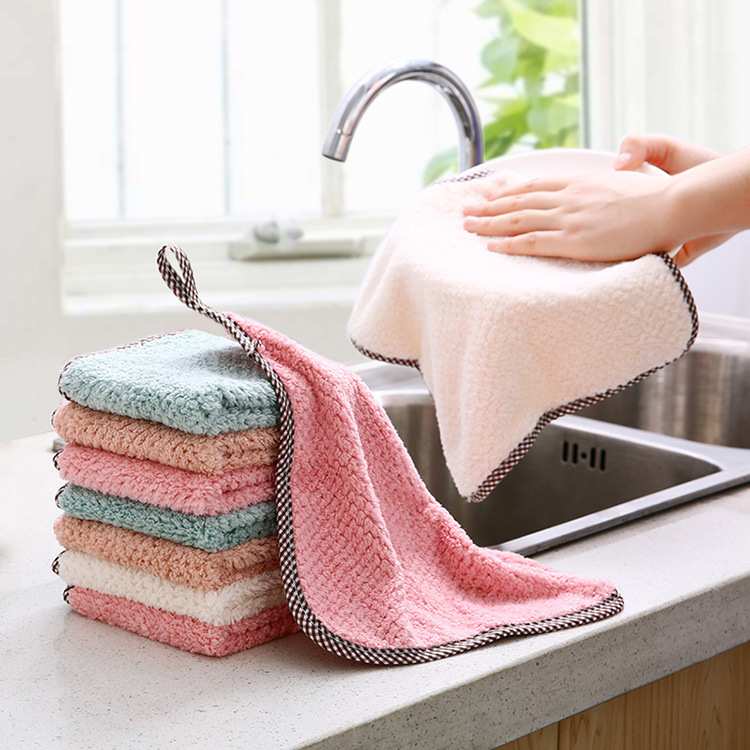 Double-Sided Absorbent Dish Cloth