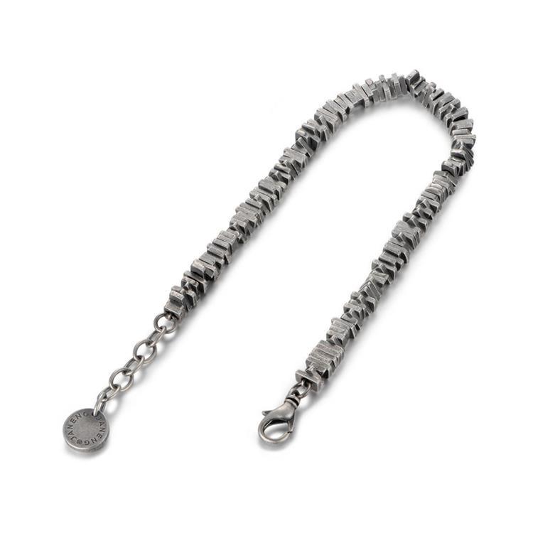 Vintage Broken Silver Bracelet Image 5