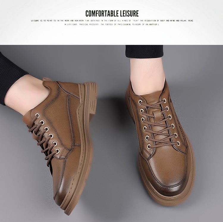 Men's Leather Shoes Image 3