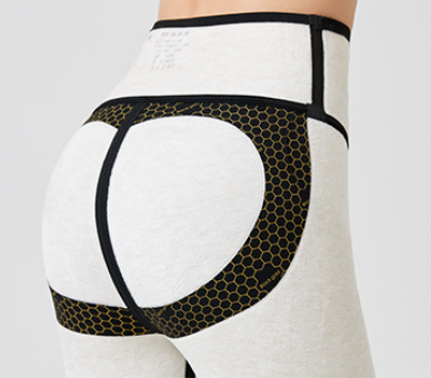 Silk Cashmere Fleece-lined Suspension Yoga Pants Image 1