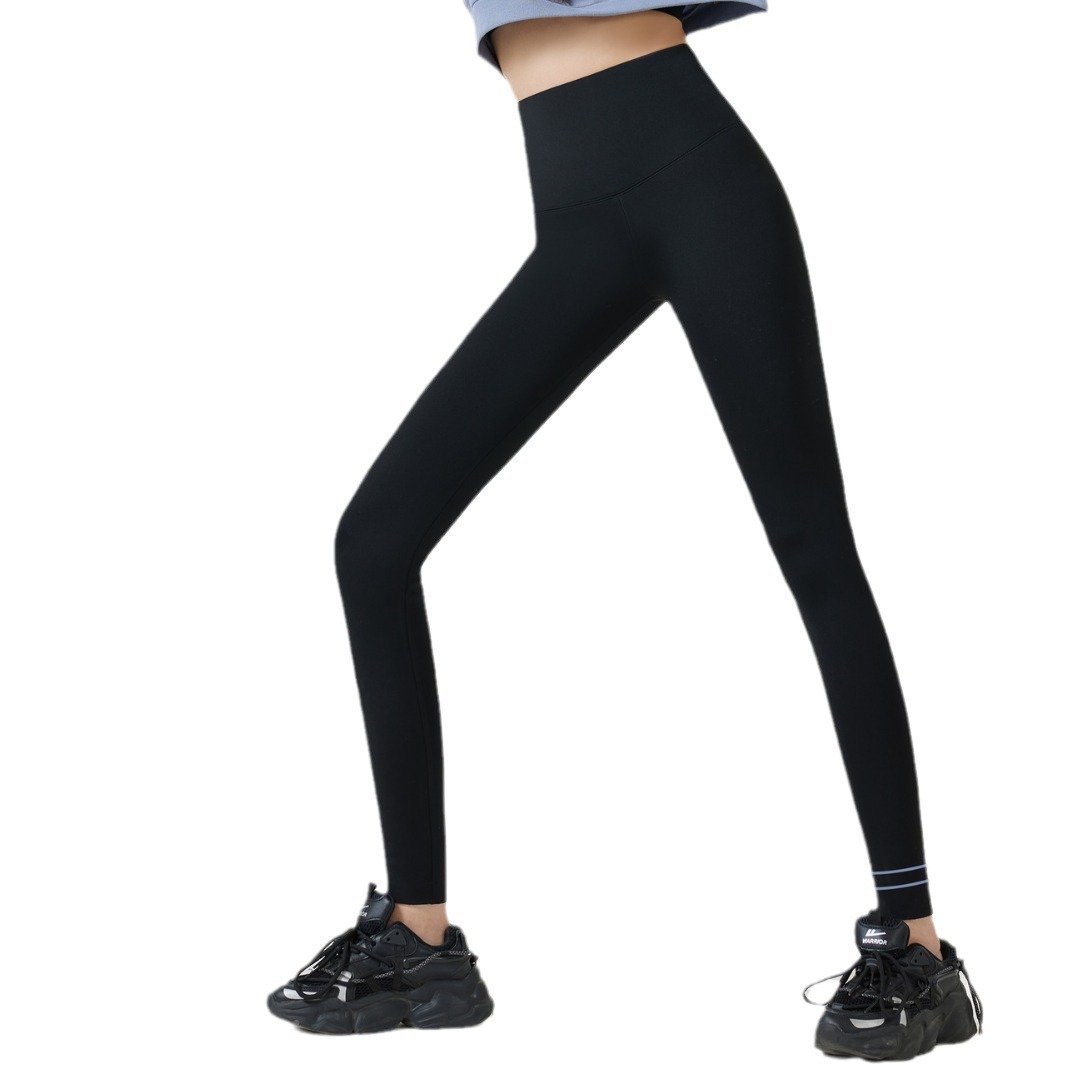 Silk Cashmere Fleece-lined Suspension Yoga Pants Image 6
