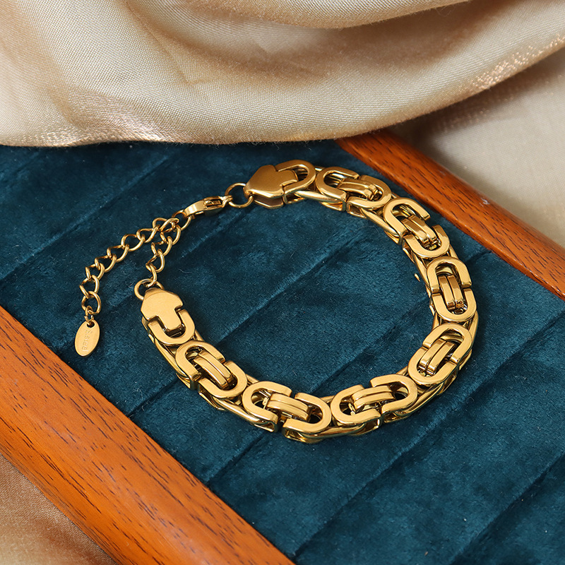 Vintage Cuban Thick Chain Bracelet 3