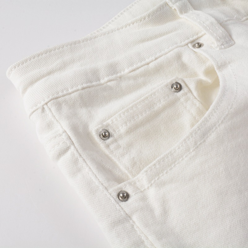 Women's High Street Ripped Stretch Slim Jeans 5