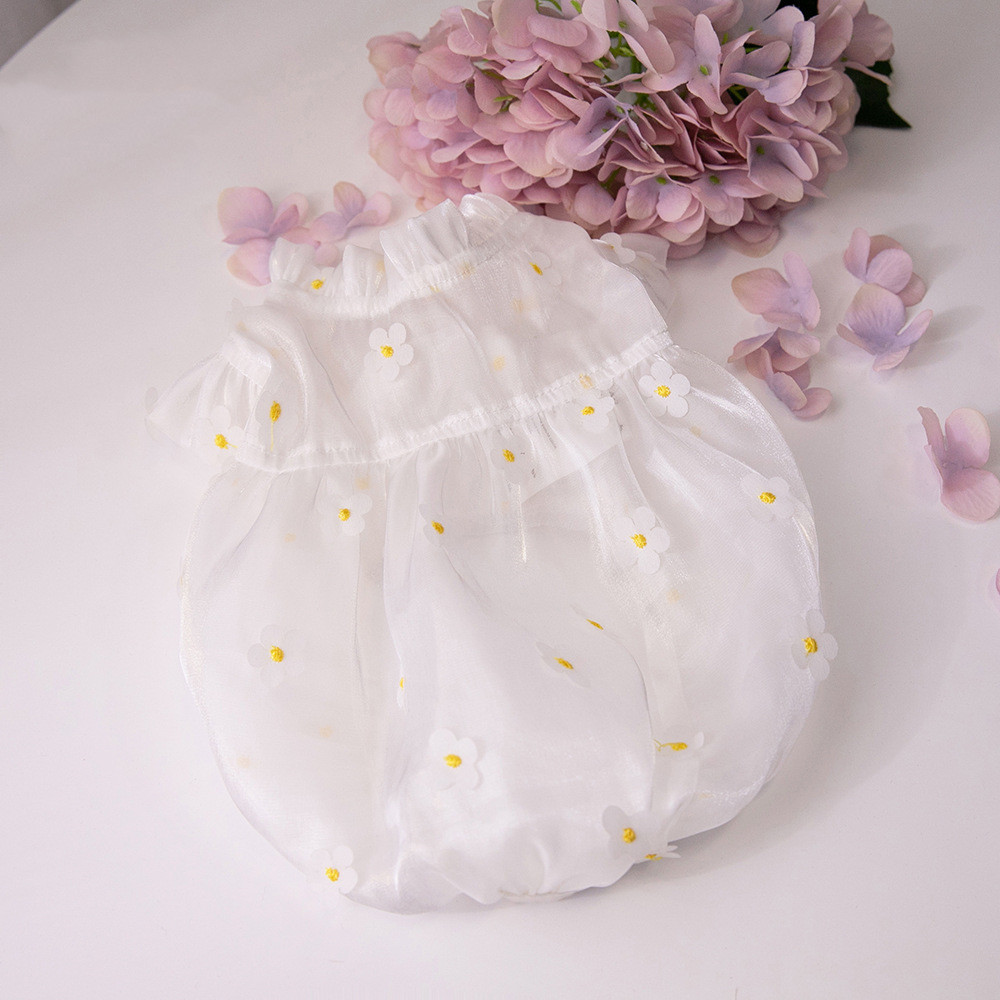 Dog Showcasing Gauze Skirt