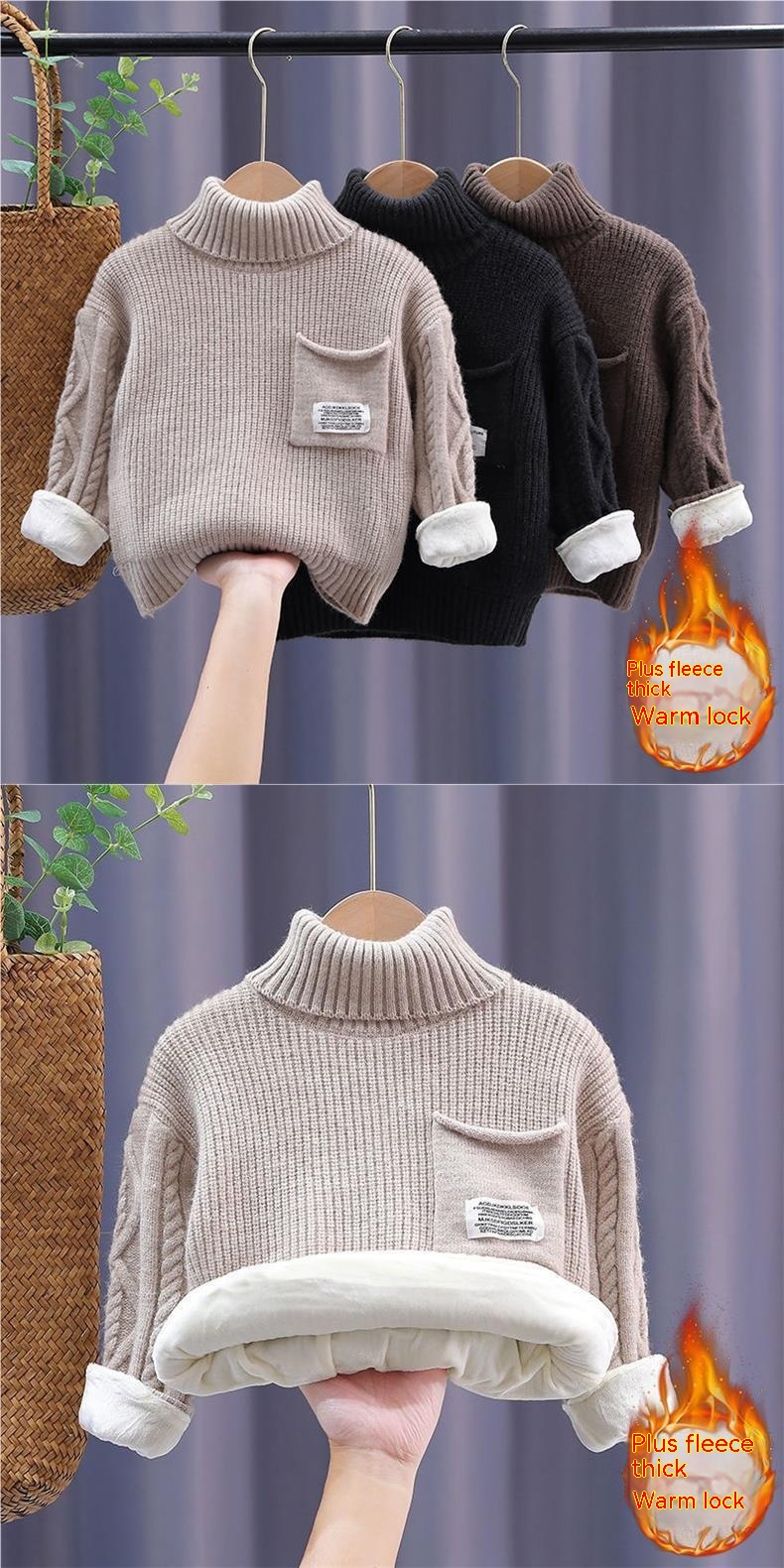 Sweater in brown