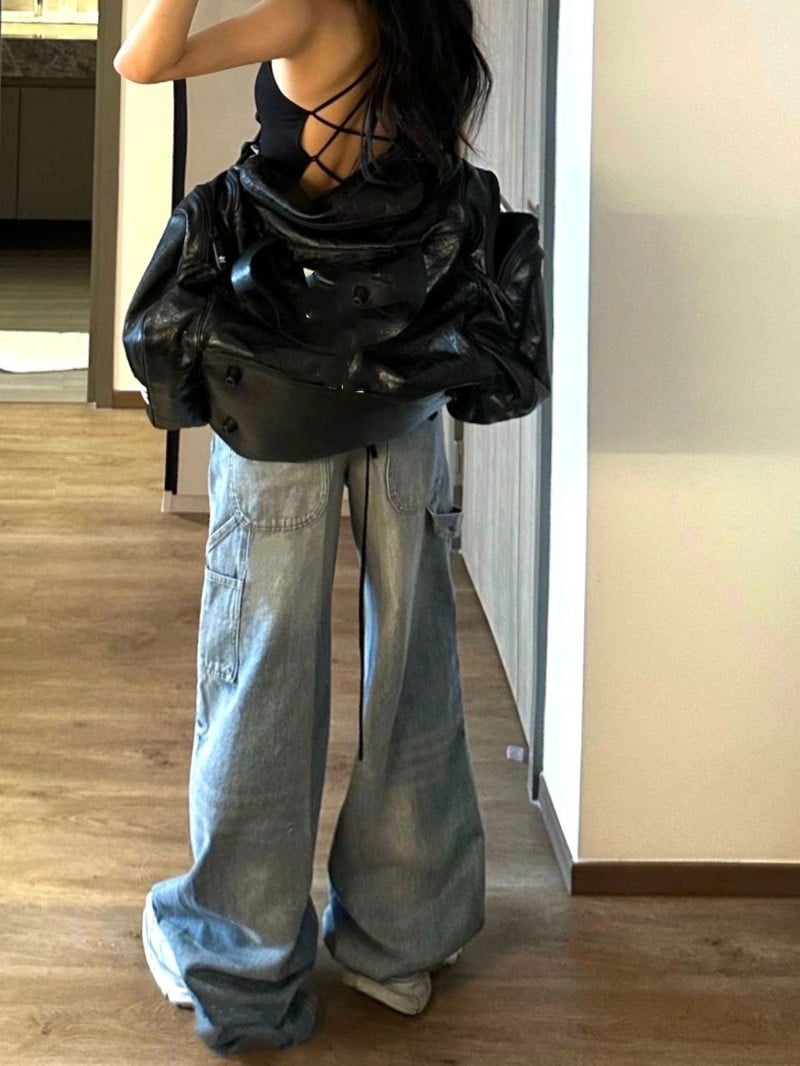 Stylish Wide-leg Jeans