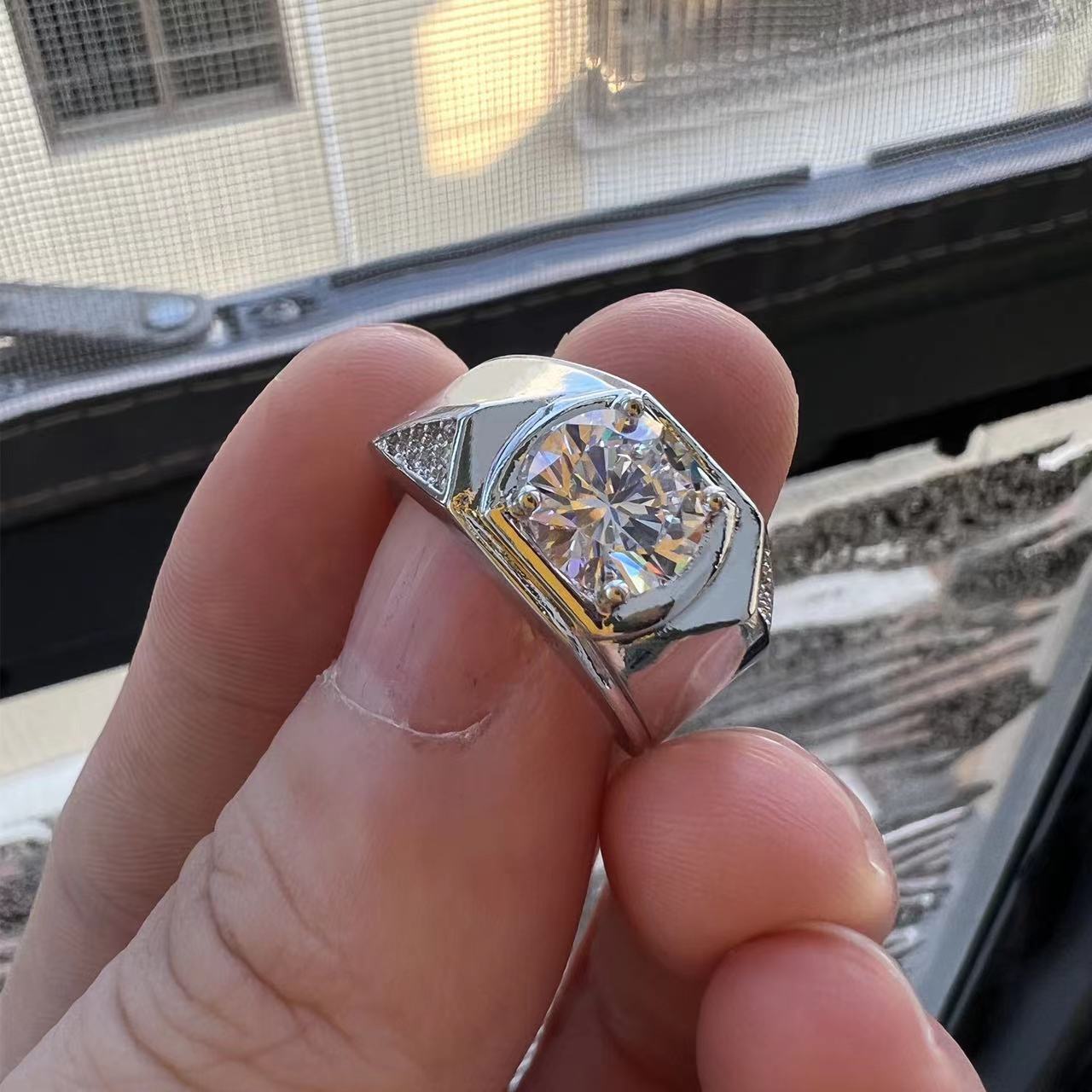 Domineering 2 Karat Diamond Ring Image 6