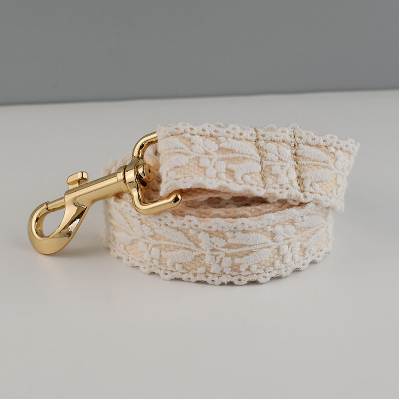 Velvet Dog Collar and Leash Set