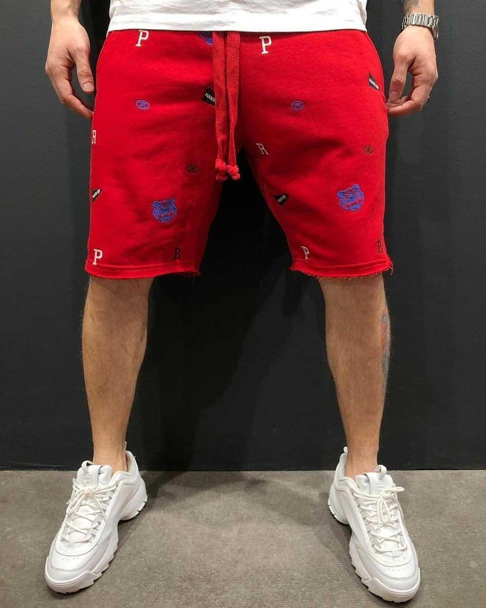 Embroidered Shorts Pants