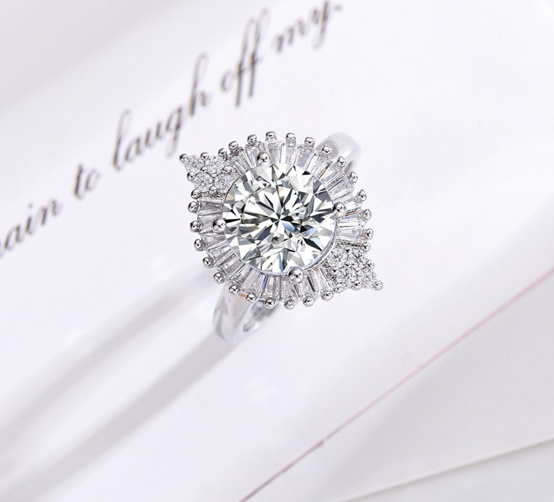 Moissanite Ring Image 1