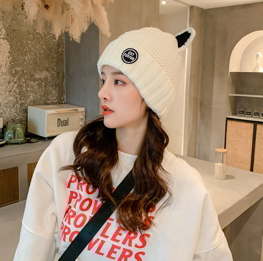 Cute Cat Ears Cap 2