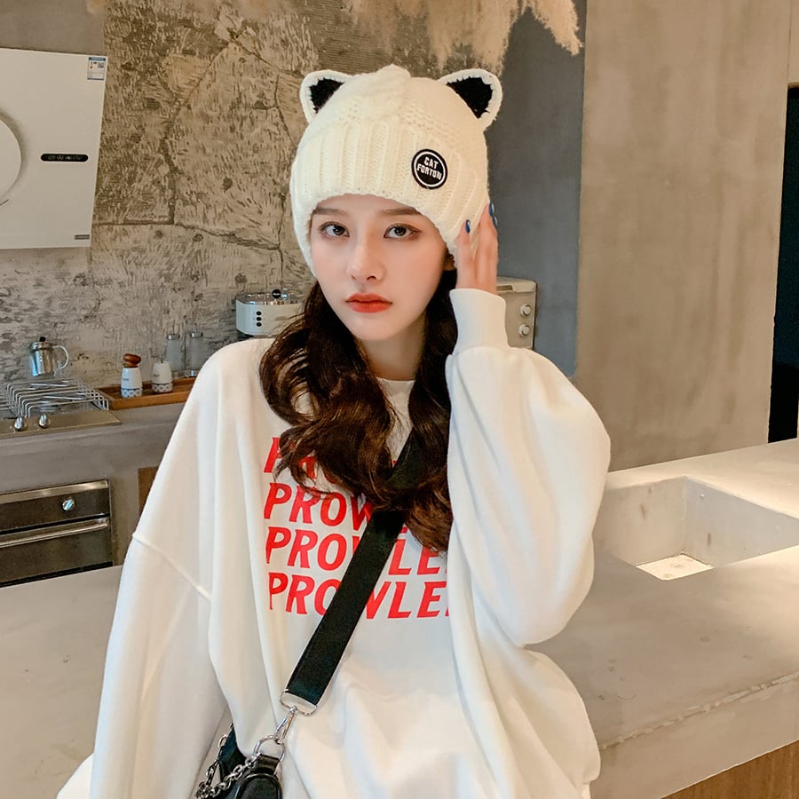 Cute Cat Ears Cap 5