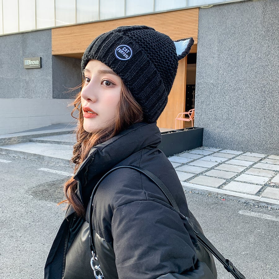 Cute Cat Ears Cap 9