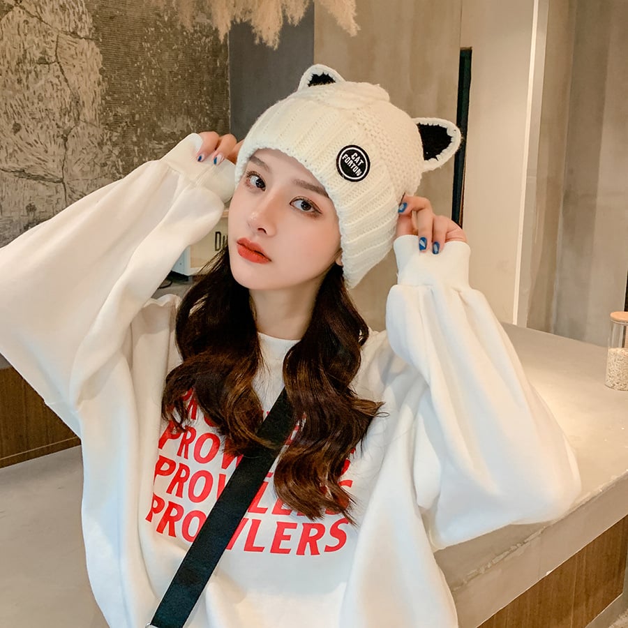 Cute Cat Ears Cap 6