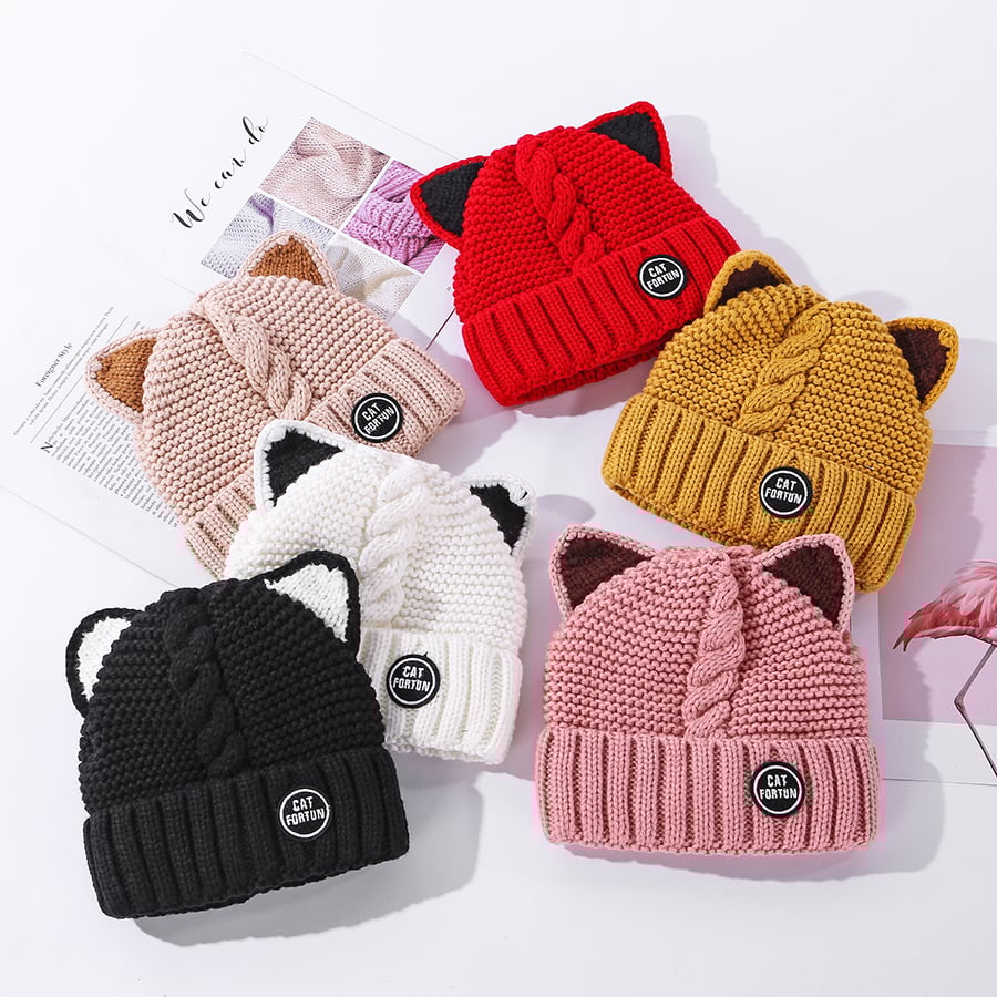 Cute Cat Ears Cap 1