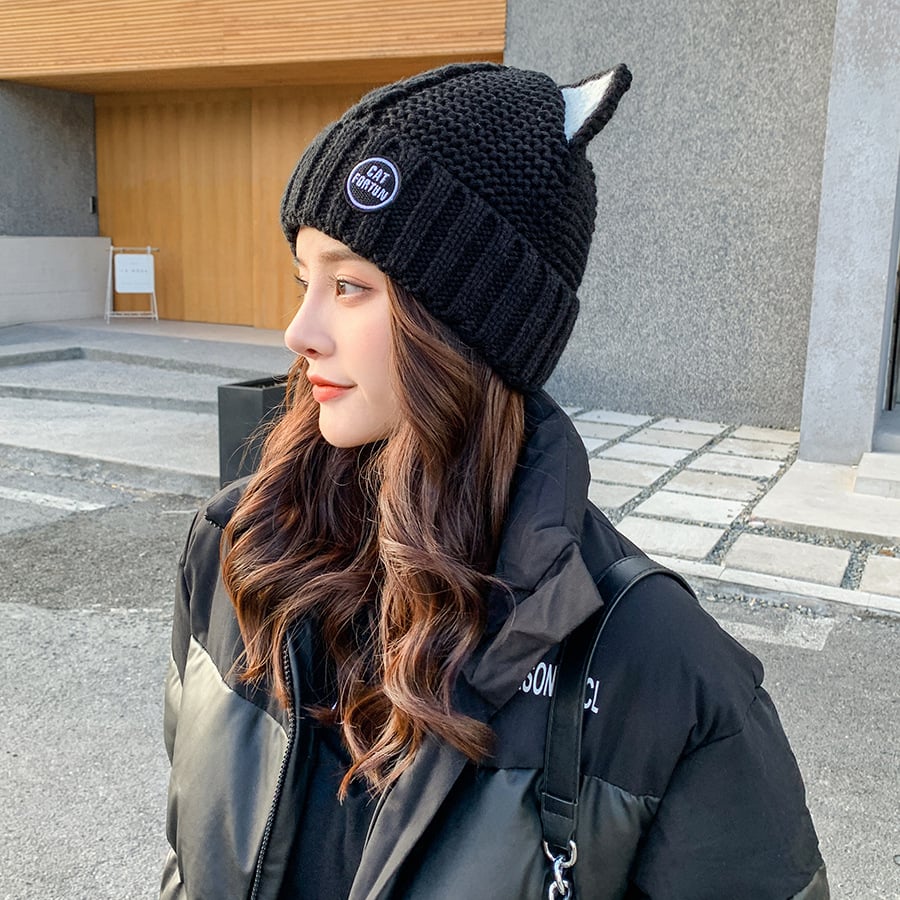 Cute Cat Ears Cap 7