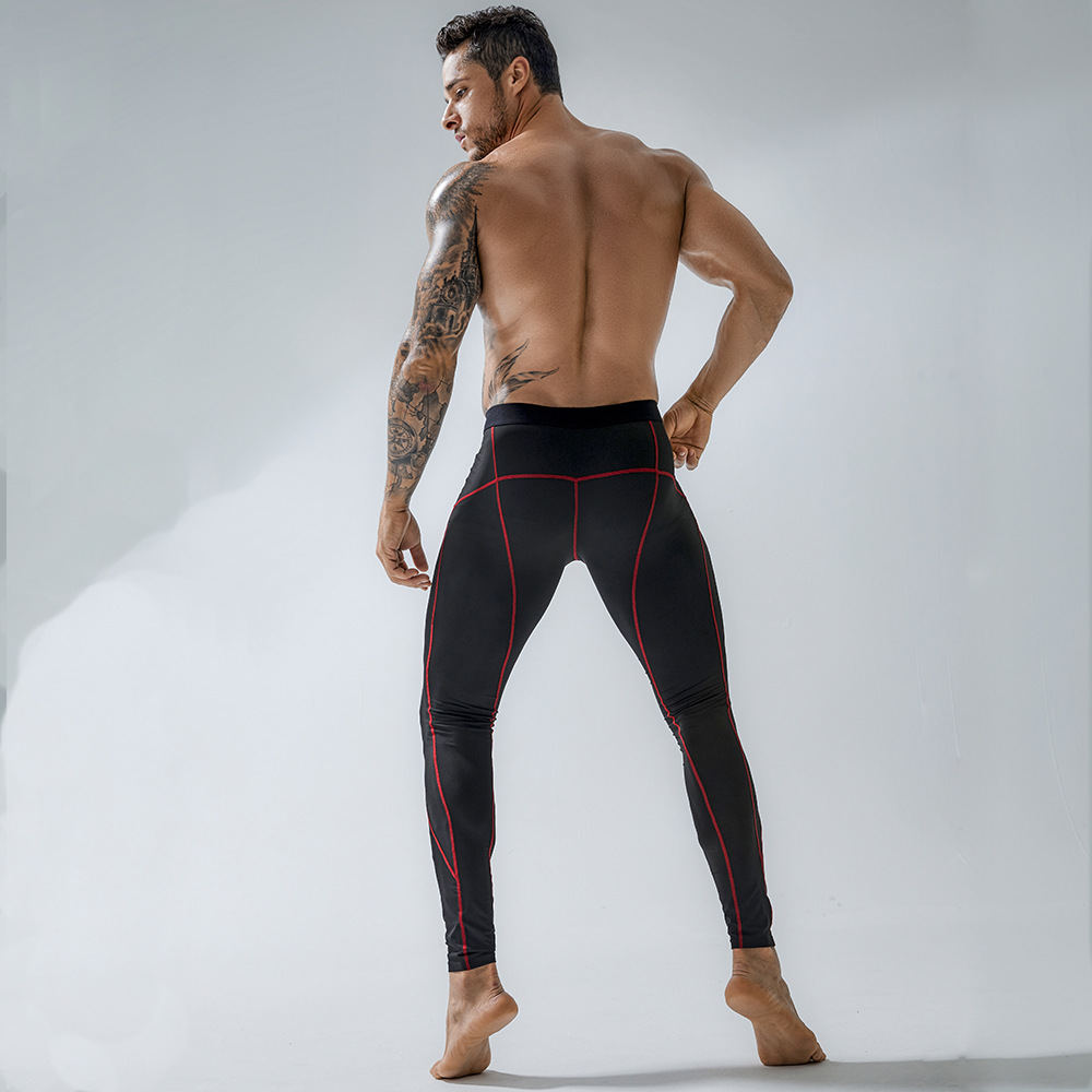 Pantalon d'entraînement pour hommes - Noir avec Gris
