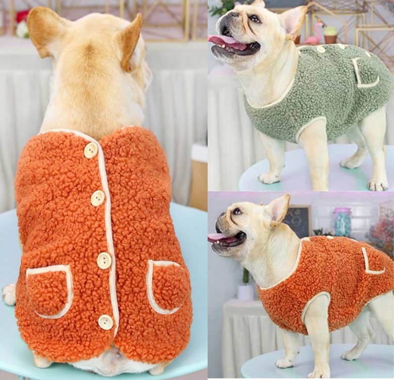 Dog Vest in Green