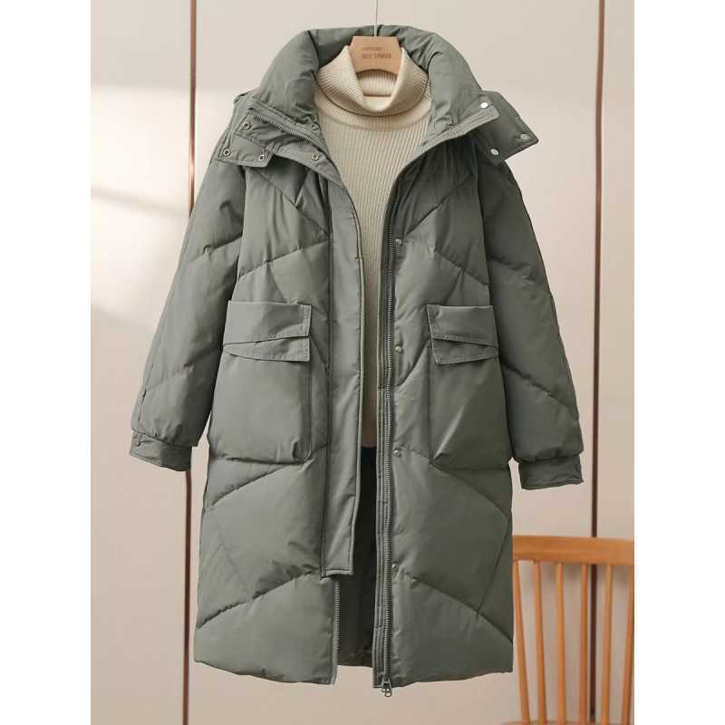 Women's Mid-length Coat Image 2