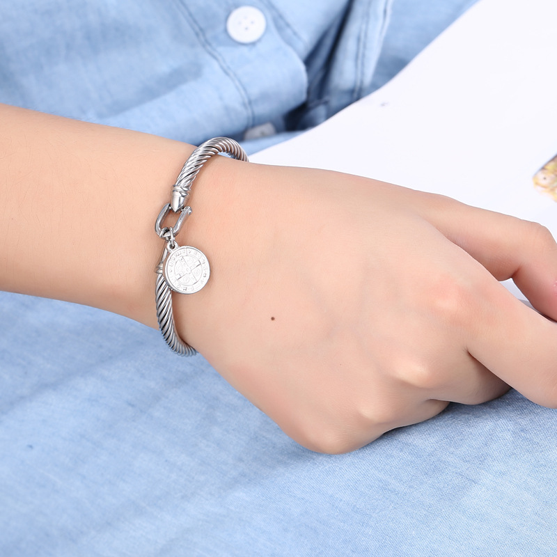 Stainless Steel Bangle Image 9