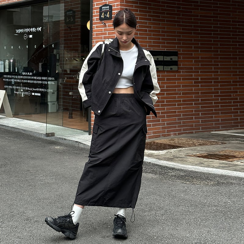 Workwear Skirt Details