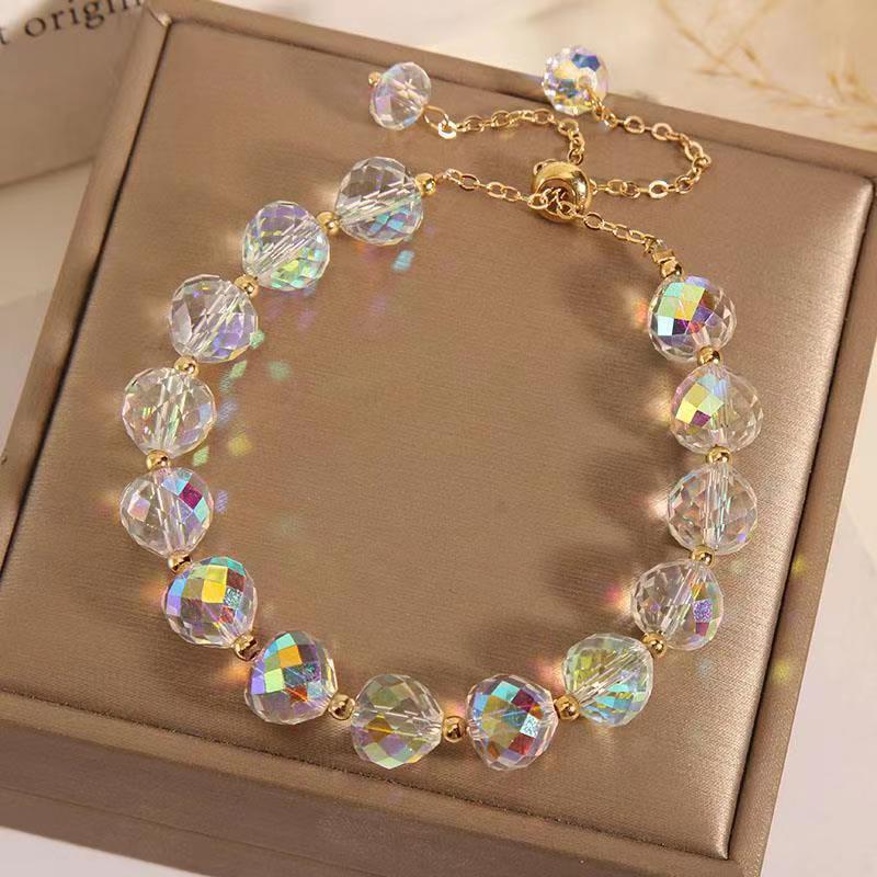 Refined Grace Crystal Woven Bracelet Image 1