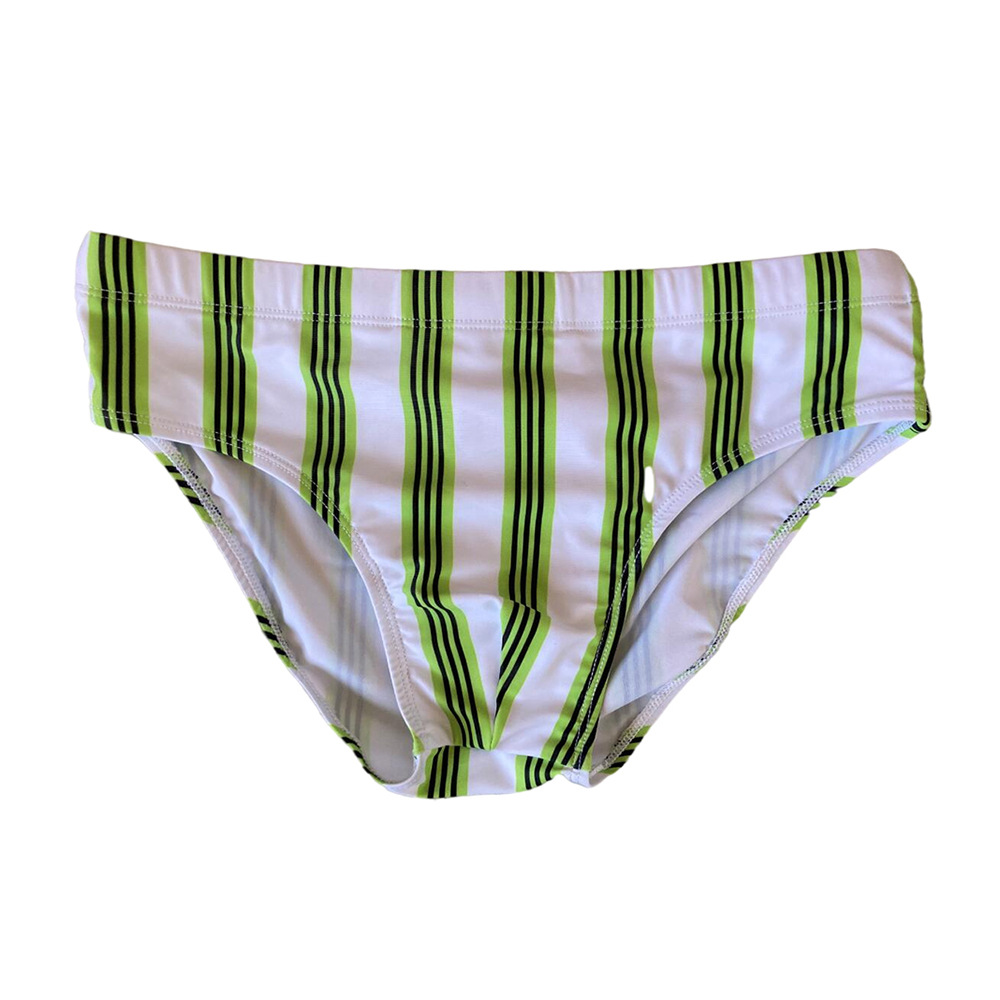 Striped Swim Briefs Image 5