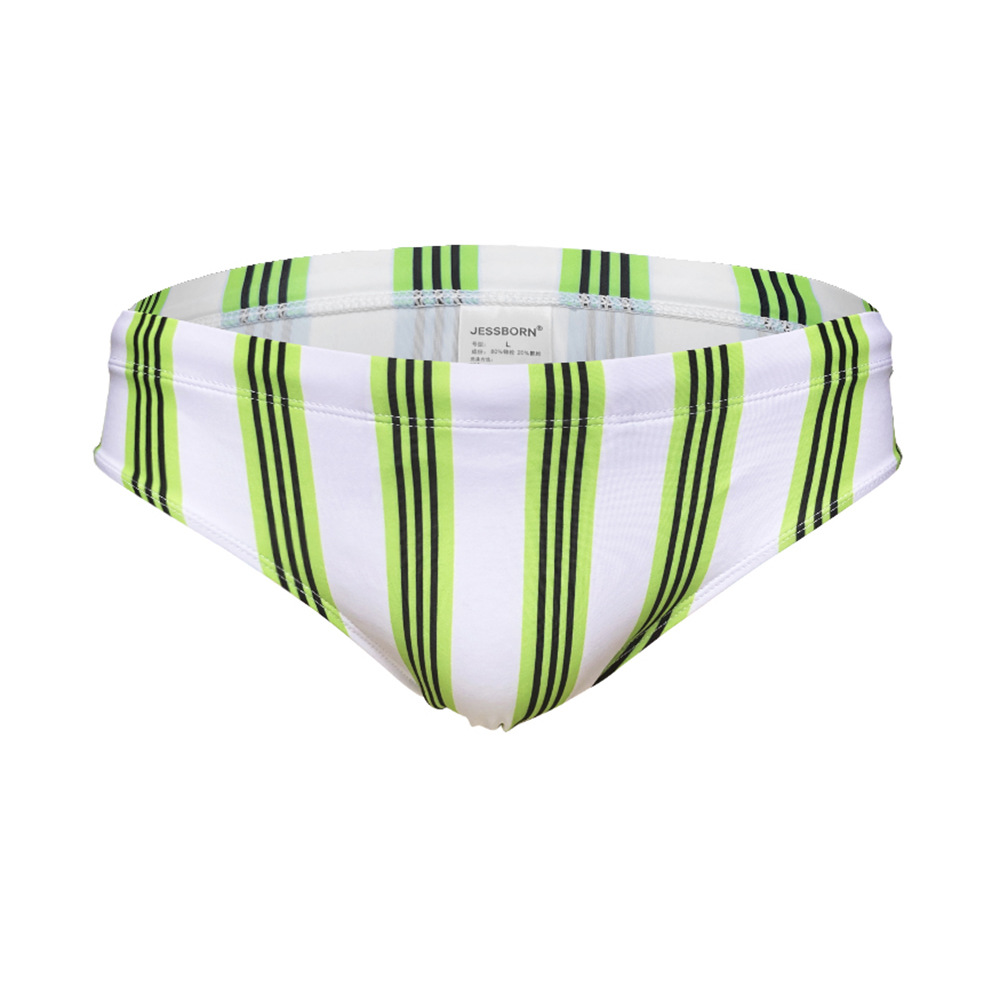 Striped Swim Briefs Image 3