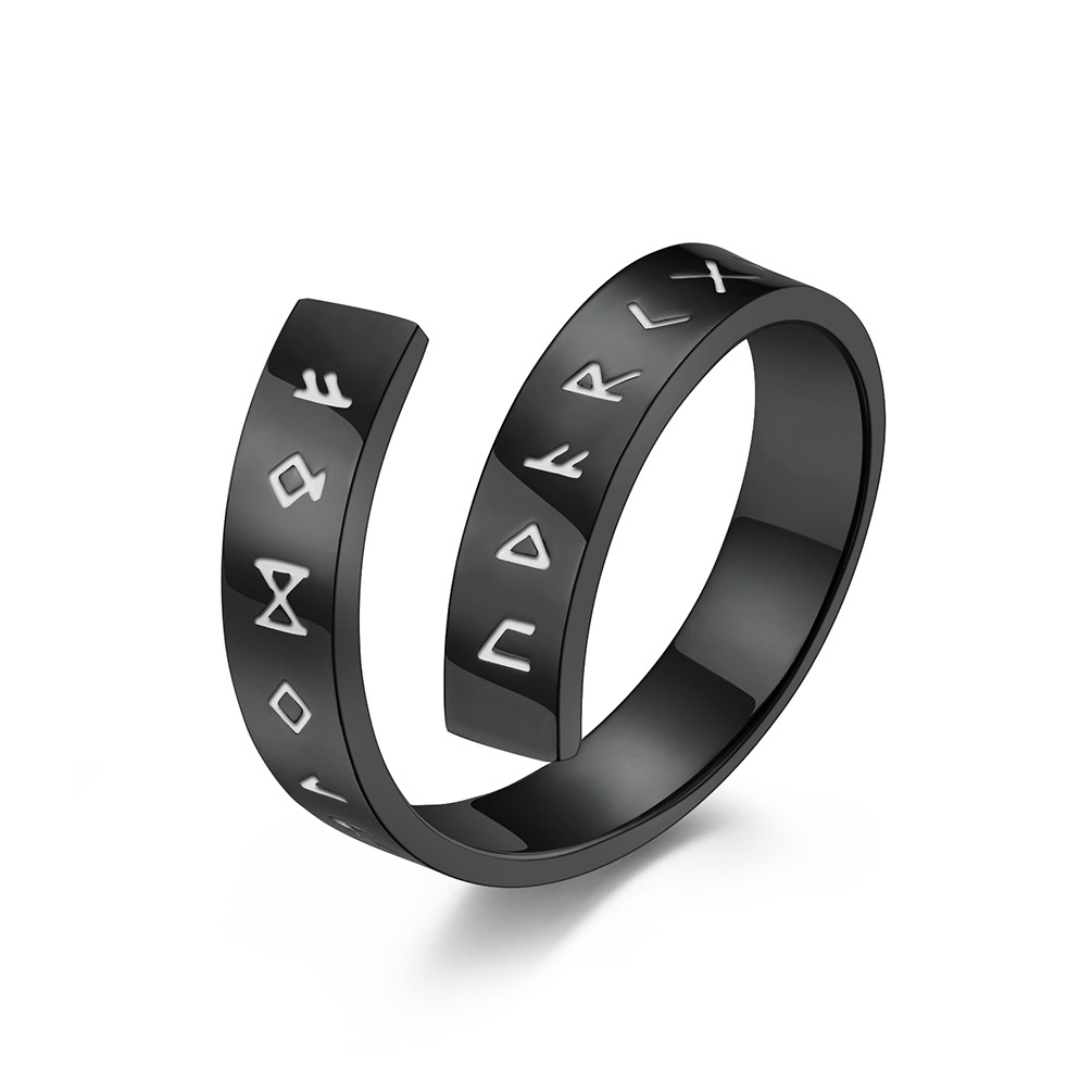 Personalized Titanium Steel Ring 6