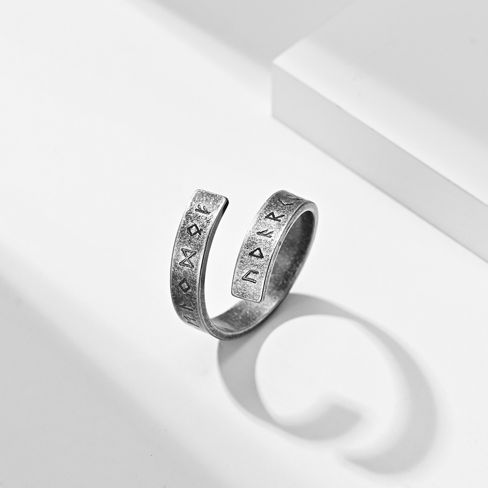 Personalized Titanium Steel Ring 2