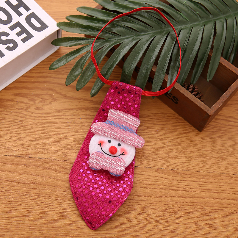 Christmas Sequins Tie Decoration 5