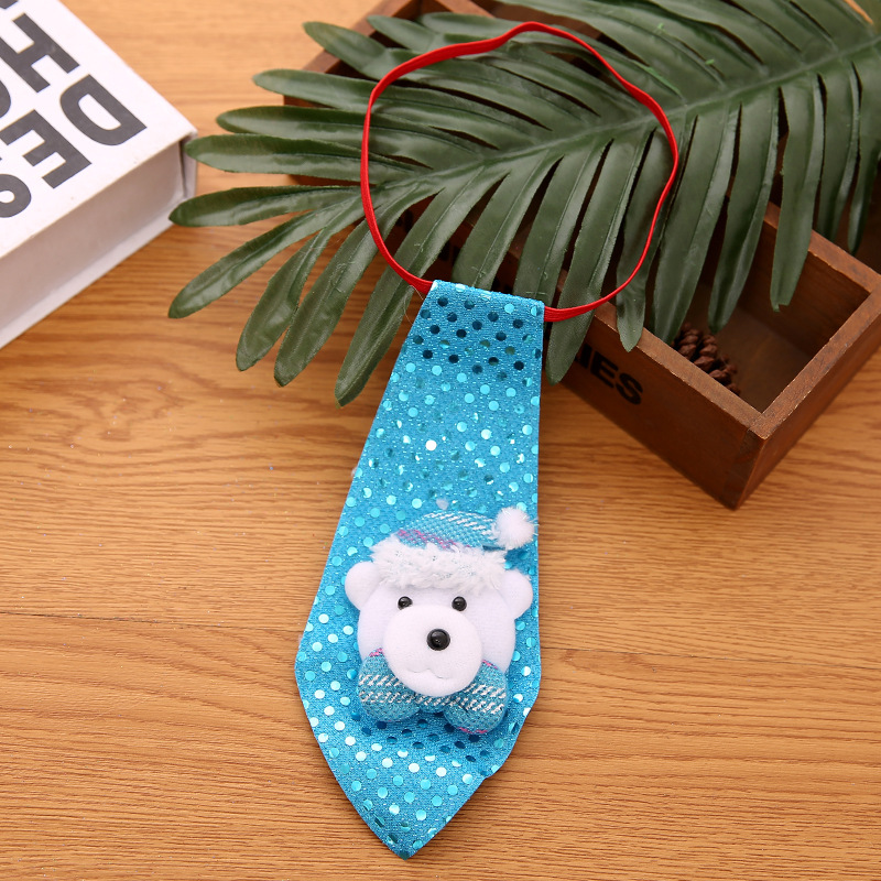 Christmas Sequins Tie Decoration 2