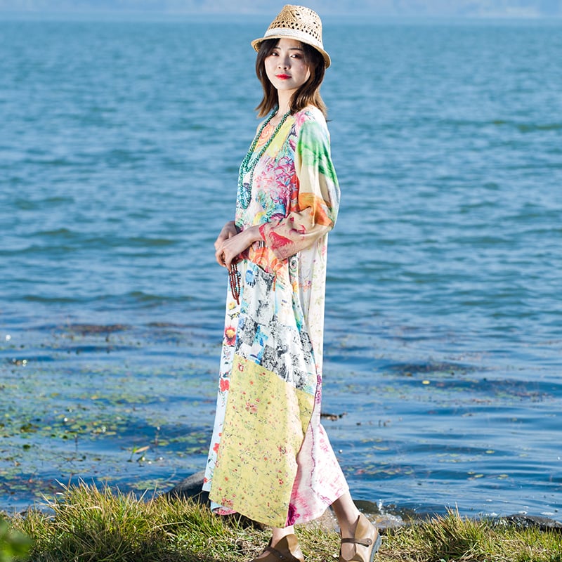 Cotton and Linen Dress 3