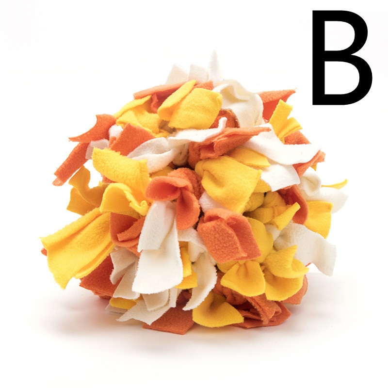 Hollow Bite Resistant Rubber Pet Food Toy - Close-up