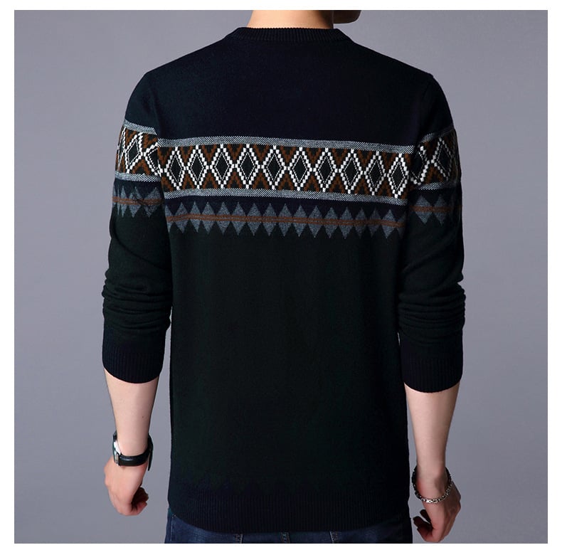 Men's Pullover in Green