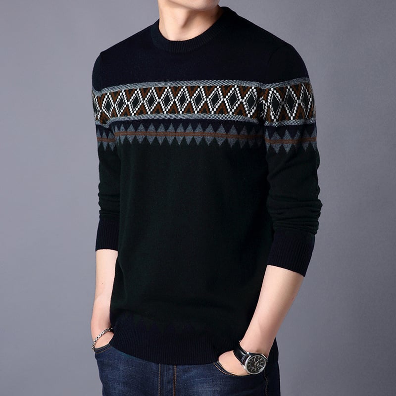 Casual Round Neck Pullover