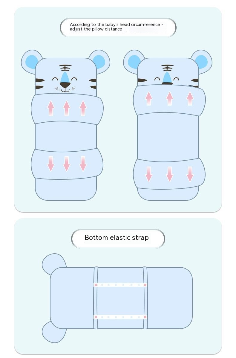Colored Newborn Pillow 2