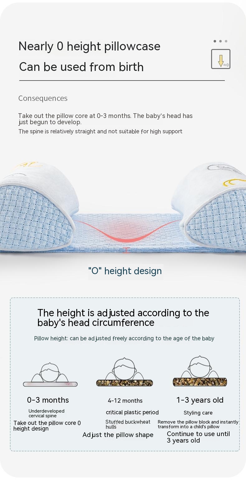Colored Newborn Pillow 10