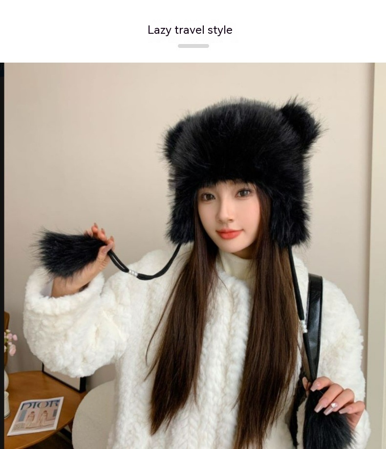 Winter Earflaps Beanie Hat 3