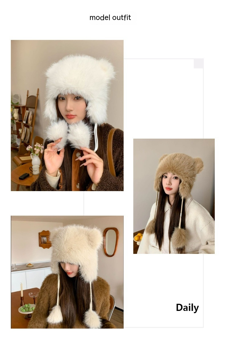 Winter Earflaps Beanie Hat 2