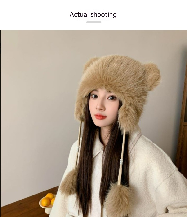 Winter Earflaps Beanie Hat 4