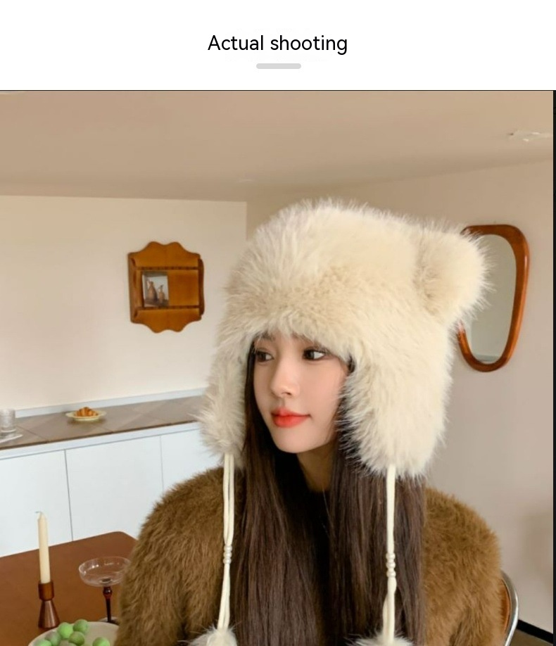 Winter Earflaps Beanie Hat 5